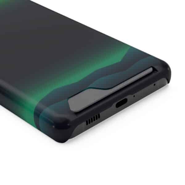 Aurora Lights On Phone Case With Card Holder Custom Phone Cases For iPhone and Samsung - Image 154
