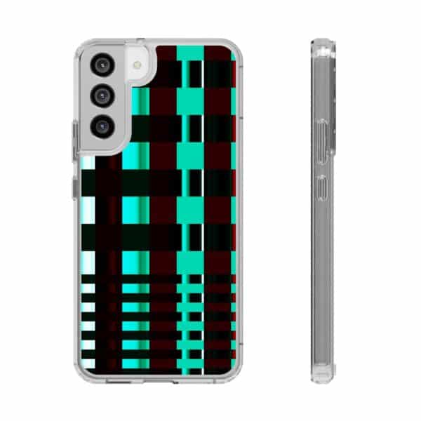Irregular Geometric Shapes Clear Cases For Samsung and iPhone - Image 46