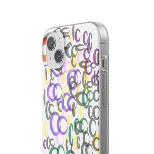 Colorful. Circles Flexi Cases For iPhone Samsung - Image 206