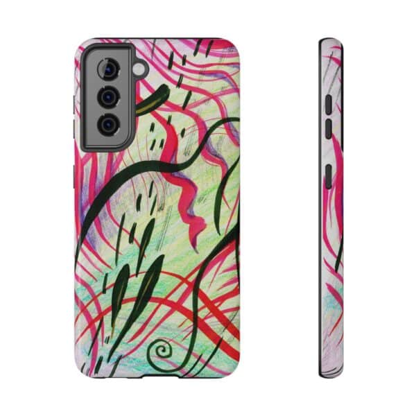 Abstract On Impact-Resistant Cases Custom Phone Cases For iPhone and Samsung Galaxy Series - Image 25