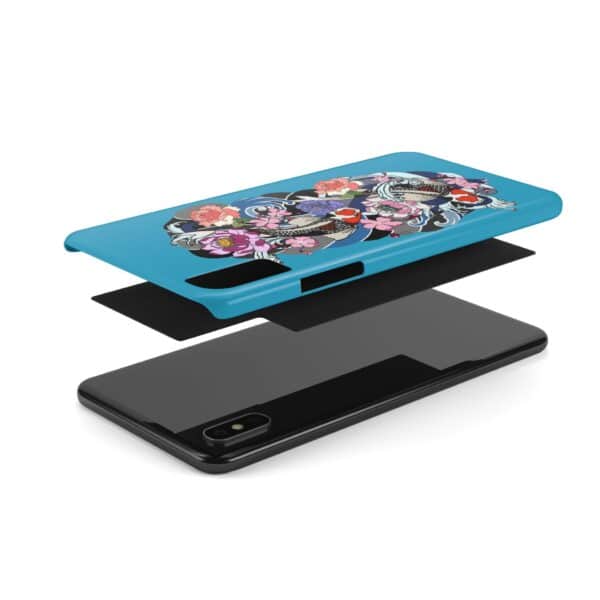 Flowers On Slim Phone Cases Case-Mate Custom Phone Cases For iPhone and Samsung Series - Image 5