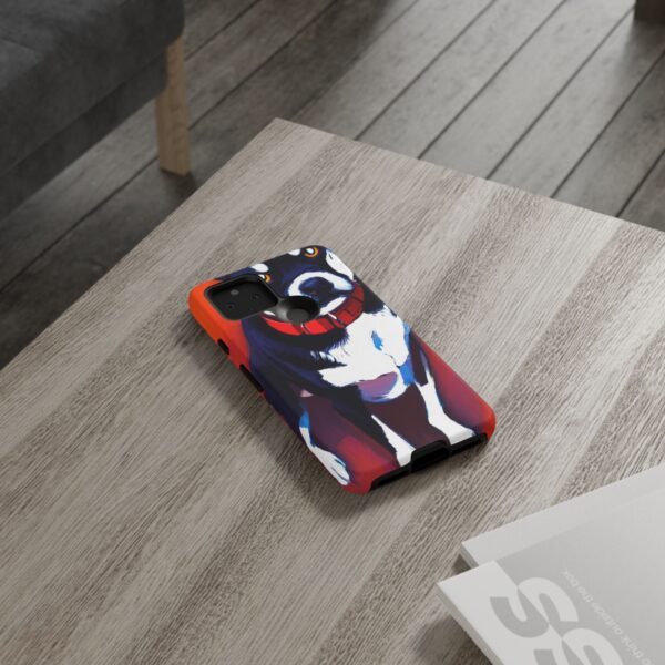 Dog Portrait On Tough Cases Custom Phone Cases For iPhone Google Pixel and Samsung Series. - Image 70
