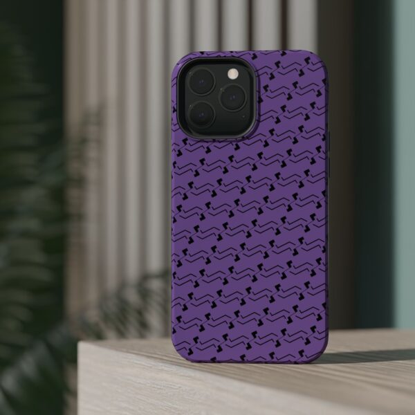 Zigzag stripes | Magnetic Tough Case For iPhone - Image 64