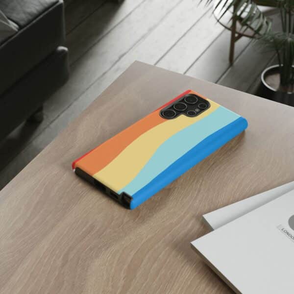 Rainbow Designs Multi Colour On Tough Cases Custom Phone Cases For iPhone Google Pixel and Samsung Series - Image 93