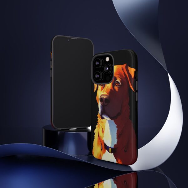 Dog Portrait On Tough Cases Custom Phone Cases For iPhone Google Pixel and Samsung Series. - Image 48