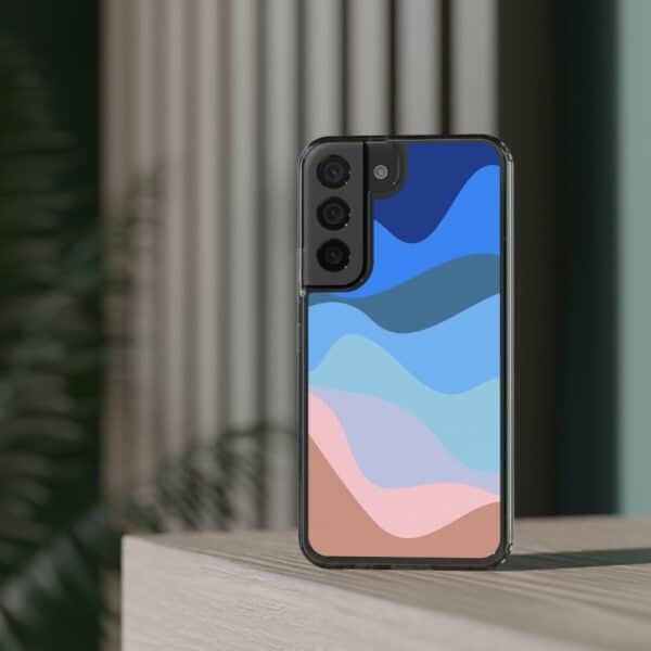 Ocean Blue Wave Clear Cases For iPhone & Samsung  🌊 - Image 45