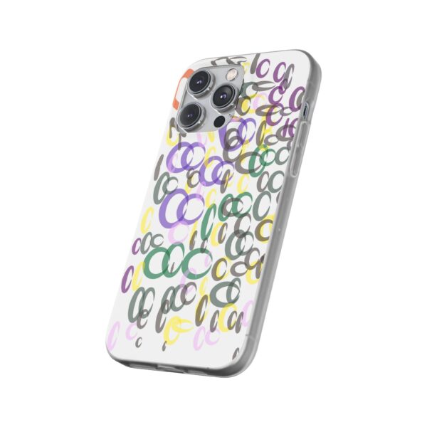 Colorful. Circles Flexi Cases For iPhone Samsung - Image 212