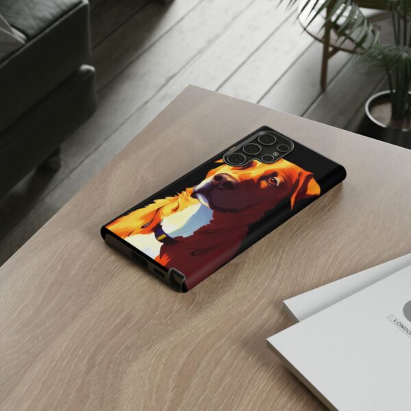 Dog Portrait On Tough Cases Custom Phone Cases For iPhone Google Pixel and Samsung Series. - Image 94