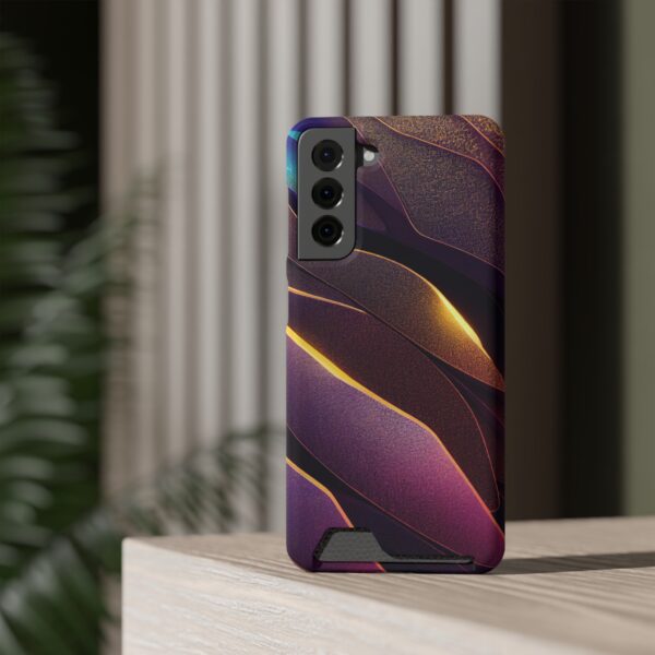 Rainbow Designs Phone Case With Card Holder For iPhone and Samsung - Image 64