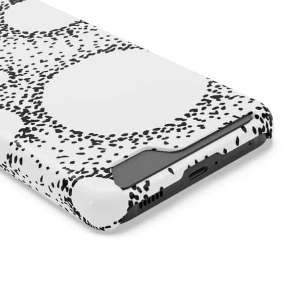 Rounded Shapes Phone Case With Card Holder Custom Phone Case For iPhone and Samsung - Image 82