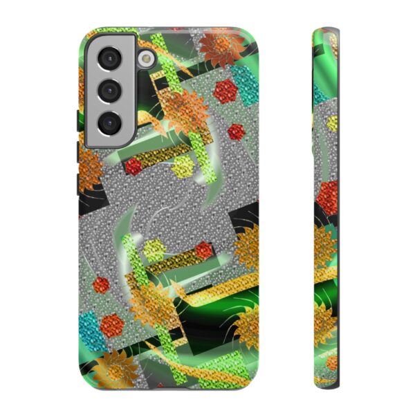 Rainbow Designs Stunning Flowers On Tough Cases Custom Phone Cases For iPhone Google Pixel and Samsung Series - Image 87