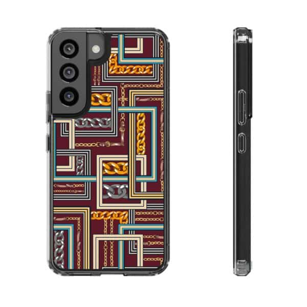 Digital Pattern Clear Cases For iPhone and Samsung - Image 43
