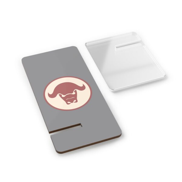 Buffalo Face | Mobile Display Stand for Smartphones | Grey - Image 2