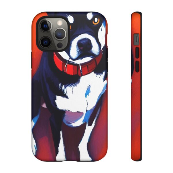 Dog Portrait On Tough Cases Custom Phone Cases For iPhone Google Pixel and Samsung Series. - Image 36