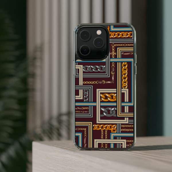 Digital Pattern Clear Cases For iPhone and Samsung - Image 66