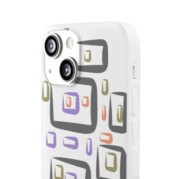 Colorful Circles Gingham Flexi Cases For iPhone and Samsung - Image 131