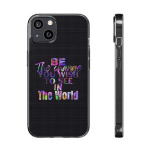 Rainbow Designs Clear Silicone Phone Cases For IPhone Series