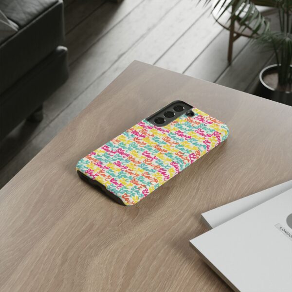 Colorful Love Letters Tough Cases Custom Phone Cases For iPhone Google Pixel and Samsung Series - Image 86