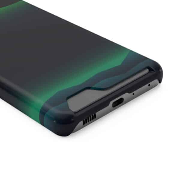 Aurora Lights On Phone Case With Card Holder Custom Phone Cases For iPhone and Samsung - Image 58