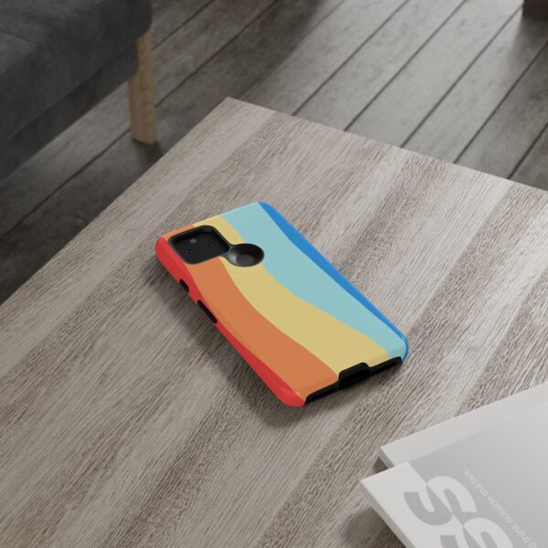 Rainbow Designs Multi Colour On Tough Cases Custom Phone Cases For iPhone Google Pixel and Samsung Series - Image 67