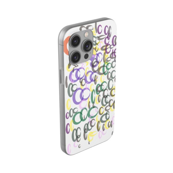 Colorful. Circles Flexi Cases For iPhone Samsung - Image 239