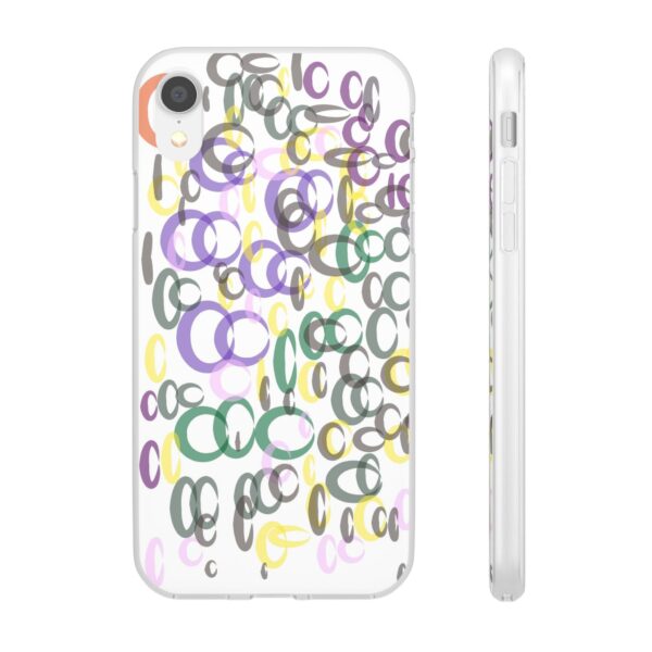 Colorful. Circles Flexi Cases For iPhone Samsung - Image 103