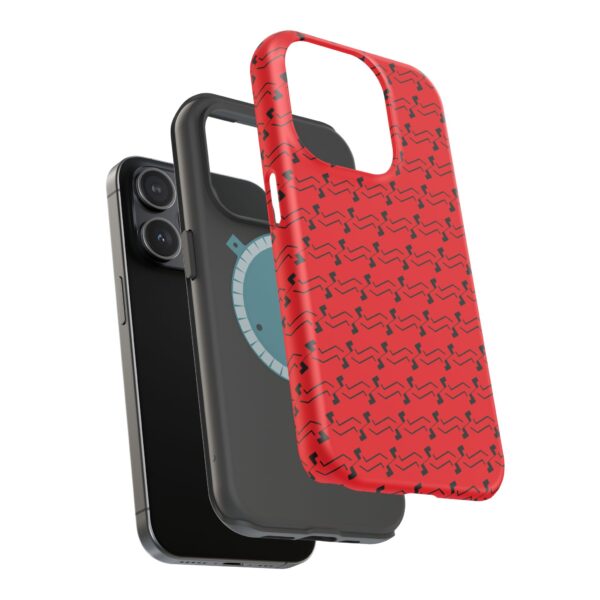Zigzag stripes | Magnetic Tough Case For iPhone - Image 80