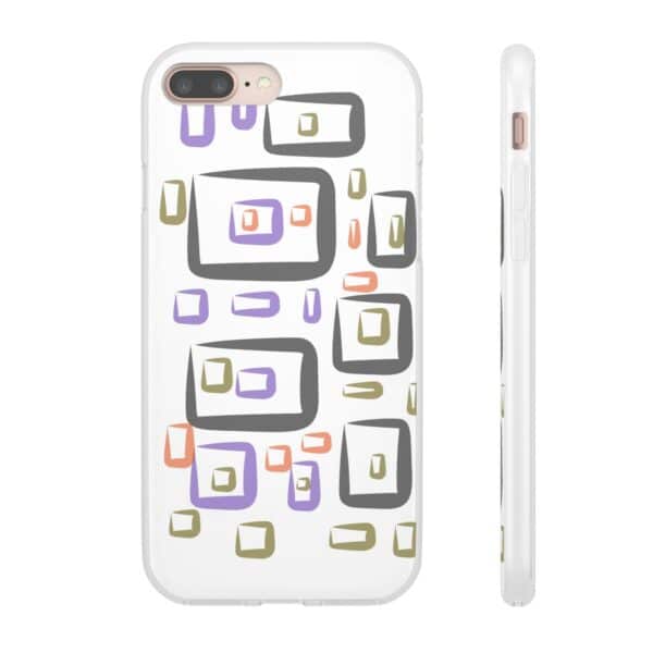 Colorful Circles Gingham Flexi Cases For iPhone and Samsung - Image 91