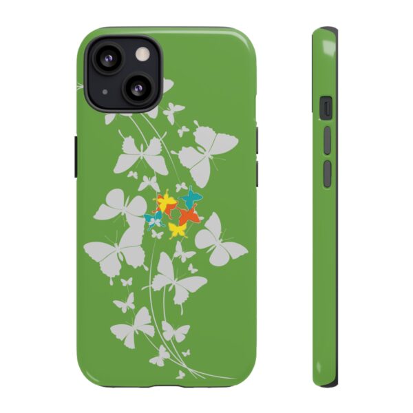 Butterfly Design Tough Case Phone Cover For iPhone - Image 36