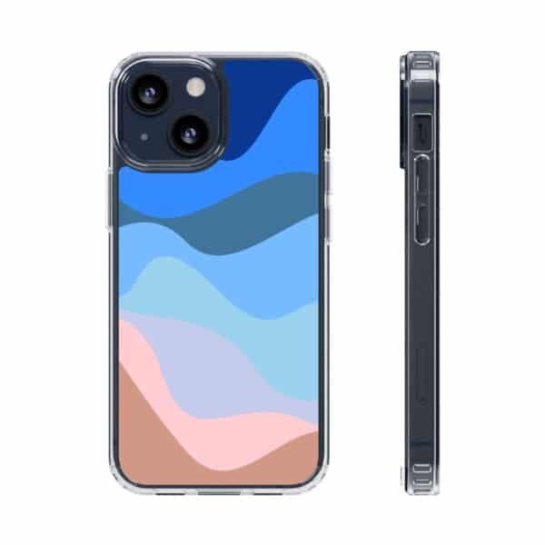 Ocean Blue Wave Clear Cases For iPhone & Samsung  🌊 - Image 4