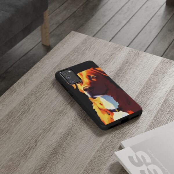 Dog Portrait On Tough Cases Custom Phone Cases For iPhone Google Pixel and Samsung Series. - Image 76