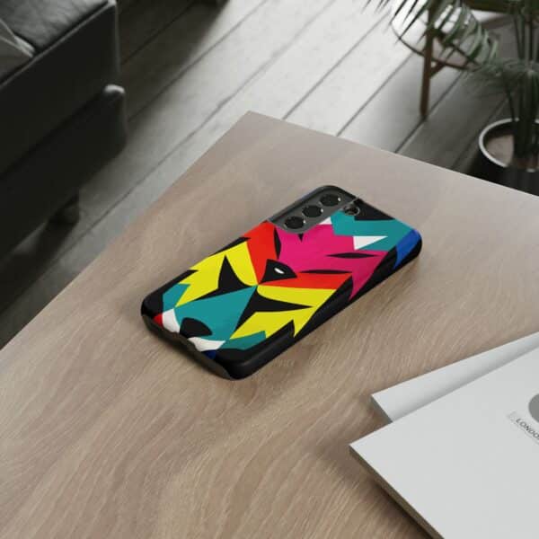 Rainbow Designs Wolf Head On Tough Cases Custom Phone Cases For iPhone Google Pixel and Samsung Series - Image 86