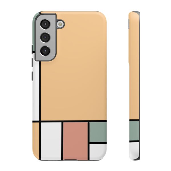 Mondrian Art On Tough Cases Custom Phone Cases For iPhone Google Pixel and Samsung Series - Image 89