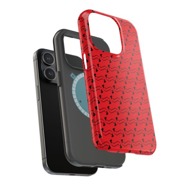 Zigzag stripes | Magnetic Tough Case For iPhone - Image 76