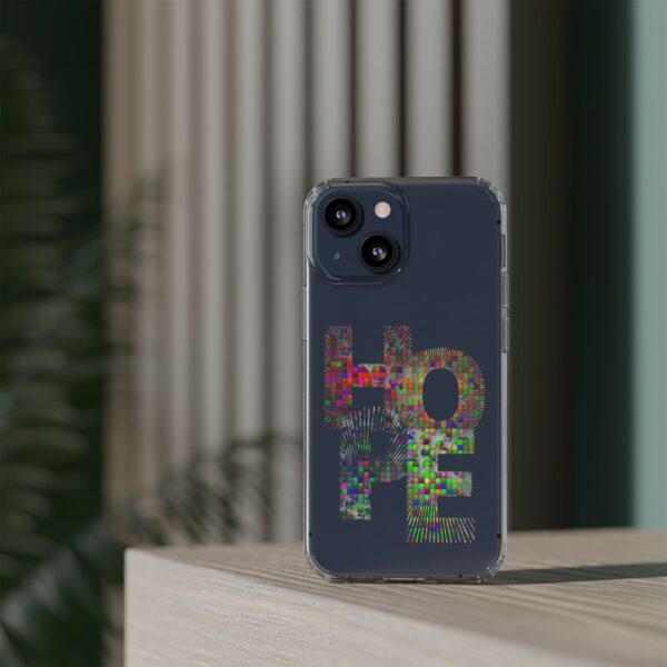 Rainbow Designs "HOPE" On Clear Cases For iPhone and Samsung - Image 6