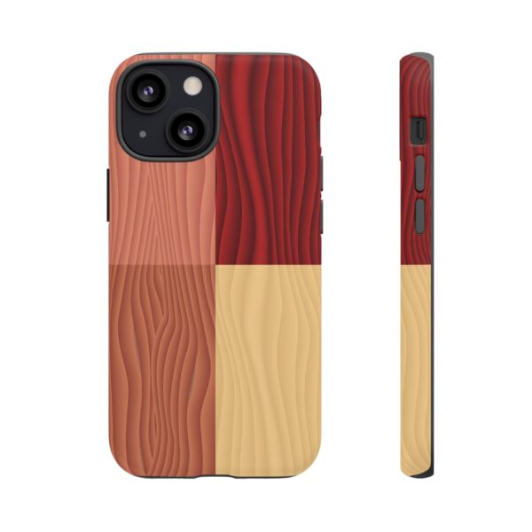 Wood Grain Tough Cases Custom Phone Cases For iPhone Google Pixel and Samsung Series - Image 45