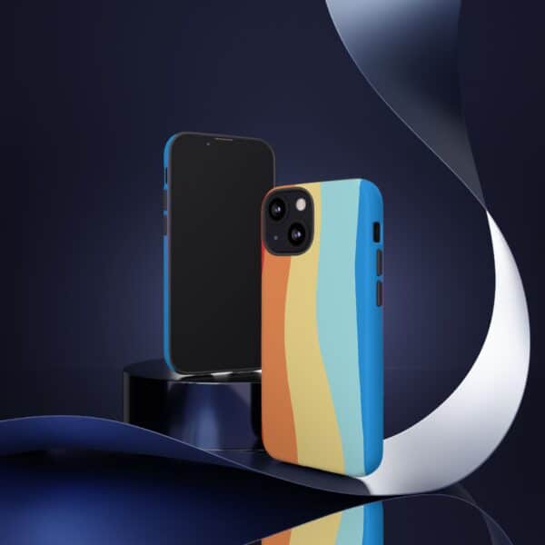 Rainbow Designs Multi Colour On Tough Cases Custom Phone Cases For iPhone Google Pixel and Samsung Series - Image 45