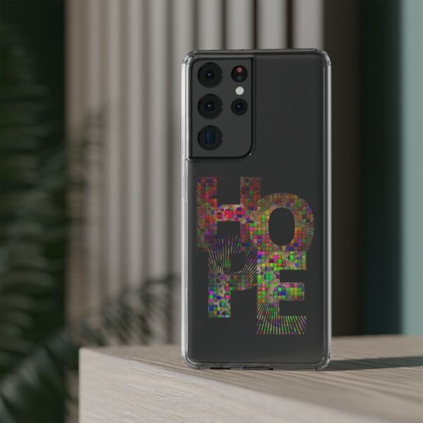 Rainbow Designs "HOPE" On Clear Cases For iPhone and Samsung - Image 21