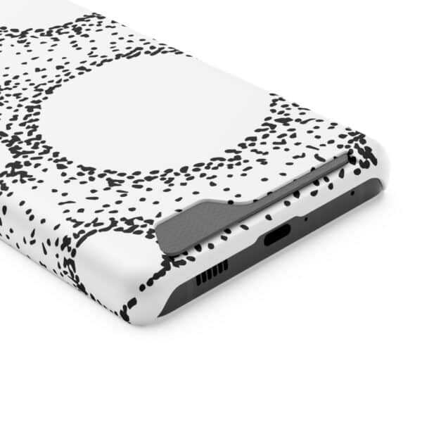 Rounded Shapes Phone Case With Card Holder Custom Phone Case For iPhone and Samsung - Image 158