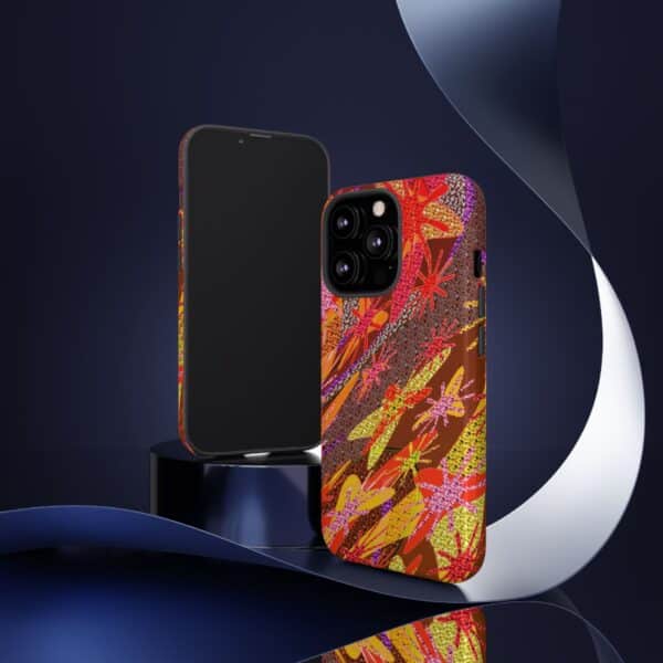 Rainbow Designs Stunning Flowers On Tough Cases Custom Phone Cases For iPhone Google Pixel and Samsung Series - Image 48