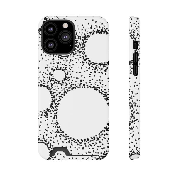 Rounded Shapes Phone Case With Card Holder Custom Phone Case For iPhone and Samsung - Image 49