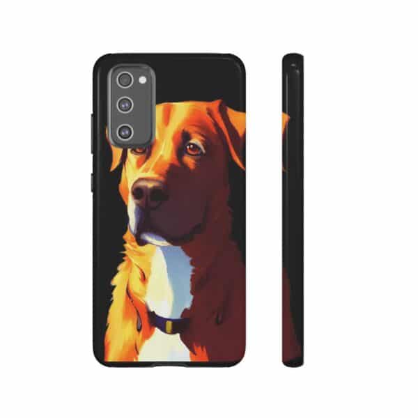 Dog Portrait On Tough Cases Custom Phone Cases For iPhone Google Pixel and Samsung Series. - Image 75