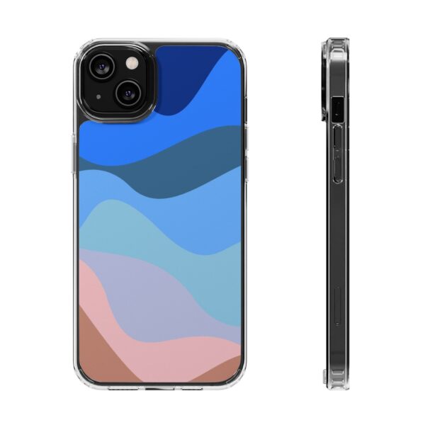 Ocean Blue Wave Clear Cases For iPhone & Samsung  🌊 - Image 60