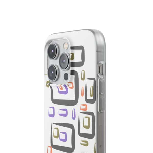 Colorful Circles Gingham Flexi Cases For iPhone and Samsung - Image 230