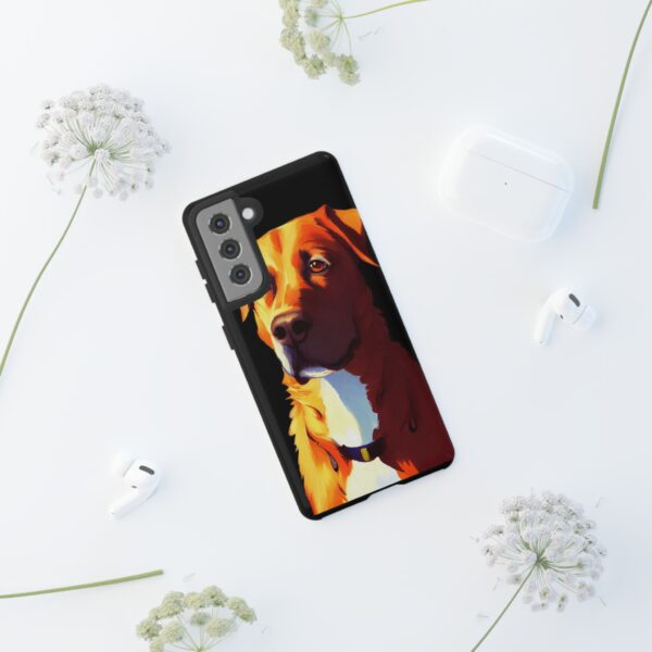Dog Portrait On Tough Cases Custom Phone Cases For iPhone Google Pixel and Samsung Series. - Image 56