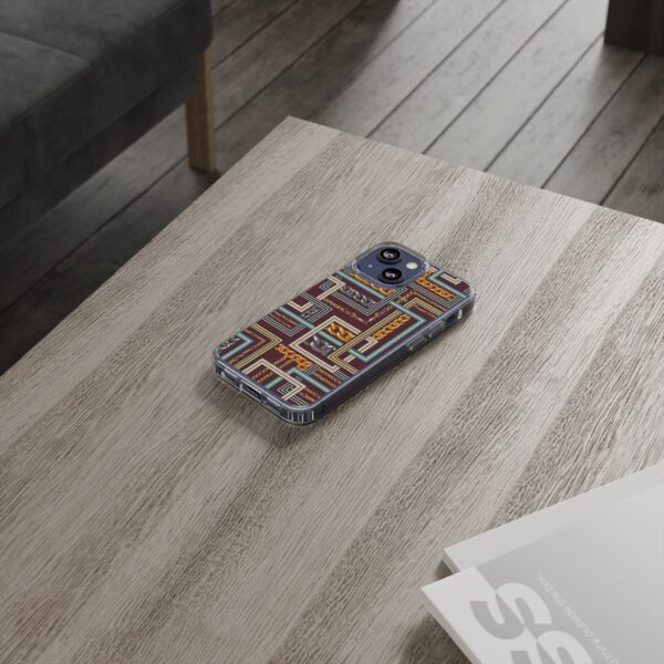 Digital Pattern Clear Cases For iPhone and Samsung - Image 5