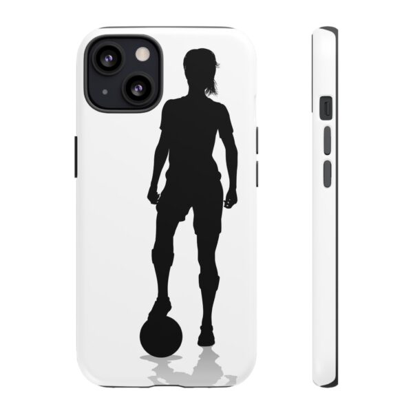 Silhouette Football Player Women Tough Cases Custom Phone Cases For iPhone Google Pixel and Samsung Series - Image 34