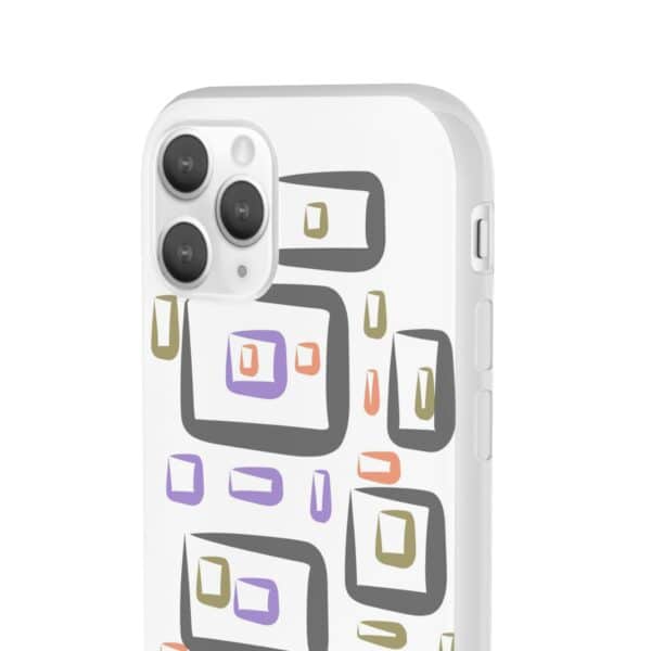 Colorful Circles Gingham Flexi Cases For iPhone and Samsung - Image 64