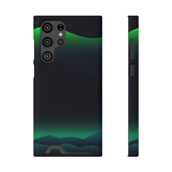 Aurora Lights On Phone Case With Card Holder Custom Phone Cases For iPhone and Samsung - Image 101