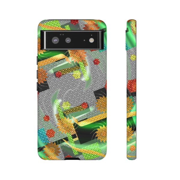 Rainbow Designs Stunning Flowers On Tough Cases Custom Phone Cases For iPhone Google Pixel and Samsung Series - Image 73